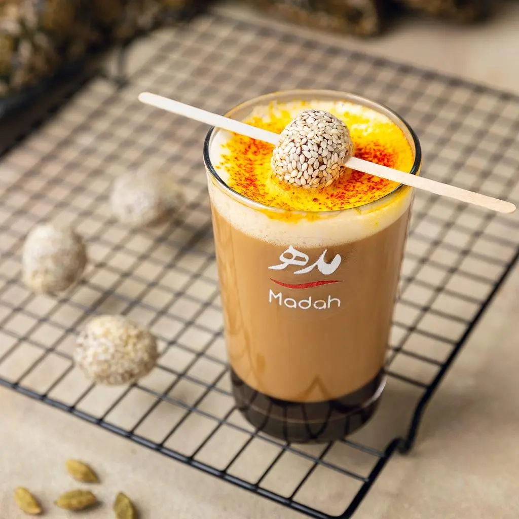 Karak In Glass Cup